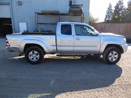 2005 TOYOTA TACOMA SR5 XTRA CAB SILVER 4.0 AT 4WD TRD SPORT Z19709